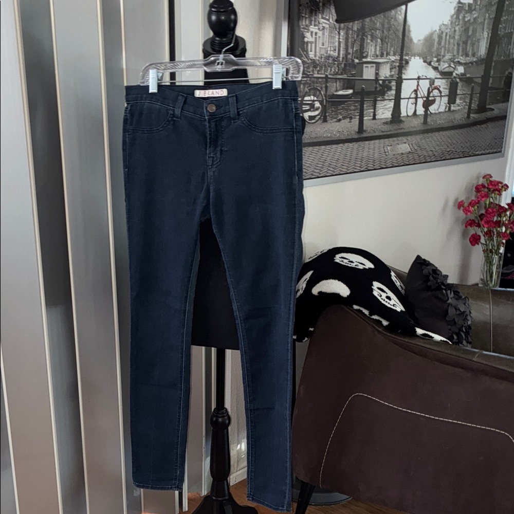 J Brand Olympia Deep Blue Skinny Jeans